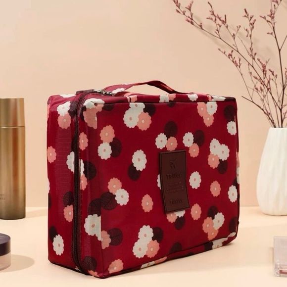 Handbags - Travel Makeup Bag With Different Compartments! Nwt
